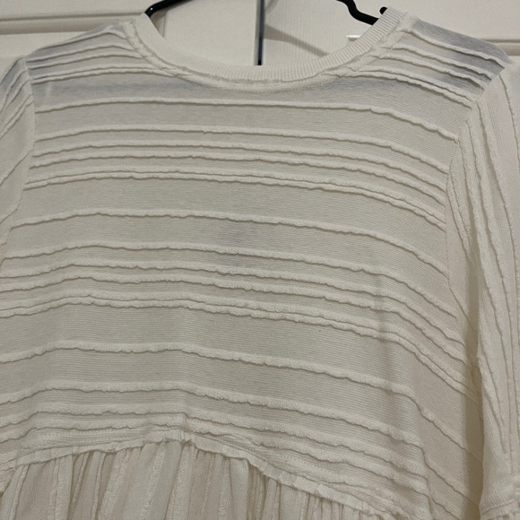 Free People Pleated Take A Spin Babydoll Tunic Dress Size Small New With Tags - Picture 7 of 14